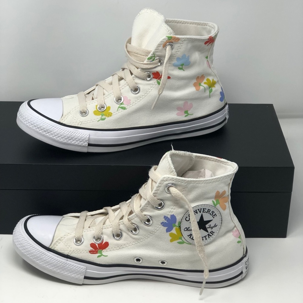Converse Chuck Taylor All Star Garden Party Lift Floral High Top 7.5 W 570919F